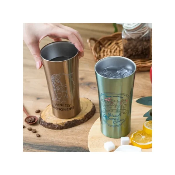 Fashion Tumbler Metal 400ml N’aie pas peur - Le Château ambulant Cuisine Et Table