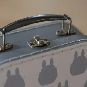 Best Valisette S Silhouette Totoro Gris - Mon Voisin Totoro Sacs