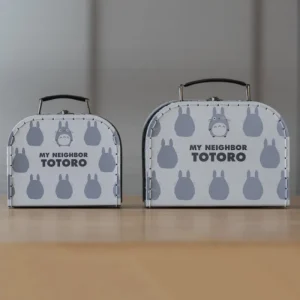 Best Valisette S Silhouette Totoro Gris - Mon Voisin Totoro Sacs