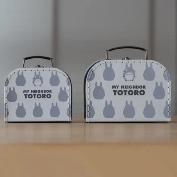 Best Valisette S Silhouette Totoro Gris - Mon Voisin Totoro Sacs