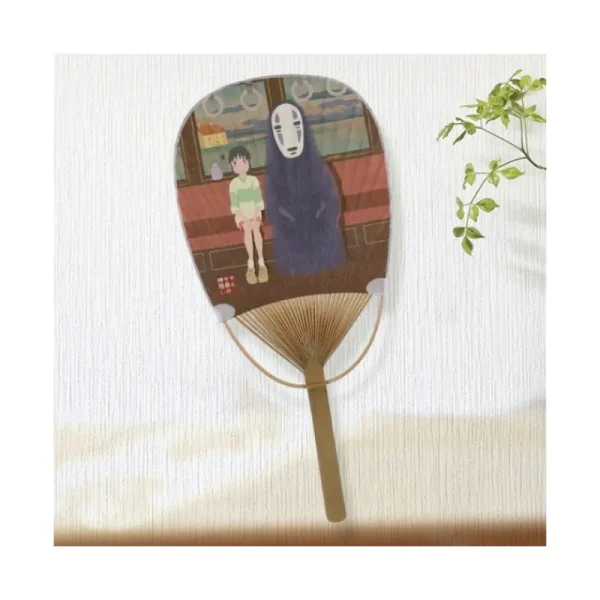 Fashion Éventail Bambou Chihiro & No Face dans le train - Le Voyage de Chihir Accessoires