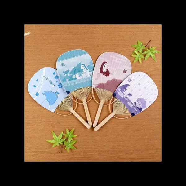Best Éventail Bambou Totoro Volant - Mon Voisin Totoro Accessoires