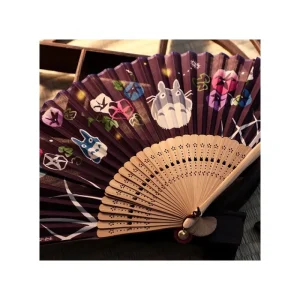 Discount Éventail Belles de Jours et Lucioles - Mon Voisin Totoro Accessoires