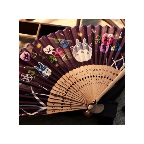 Discount Éventail Belles de Jours et Lucioles - Mon Voisin Totoro Accessoires