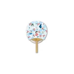 Flash Sale Éventail Japonais Bambou Damiers – Le Voyage de Chihiro Accessoires