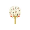 Cheap Éventail Japonais Bambou Jardin de Rose - Kiki la petite sorcière Accessoires