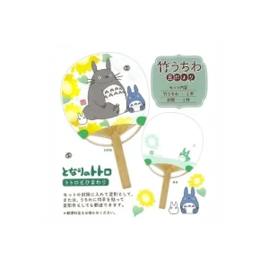 Store Éventail Japonais Bambou Totoro et Tournesols - Mon Voisin Totoro Accessoires