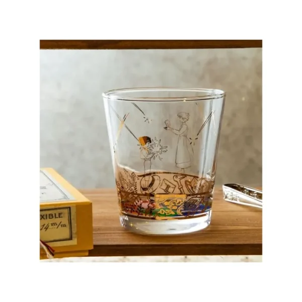 Outlet Verre Gravé Howl et Sophie - Le Château ambulant Cuisine Et Table