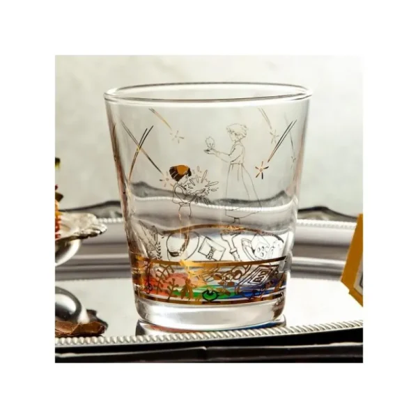 Outlet Verre Gravé Howl et Sophie - Le Château ambulant Cuisine Et Table
