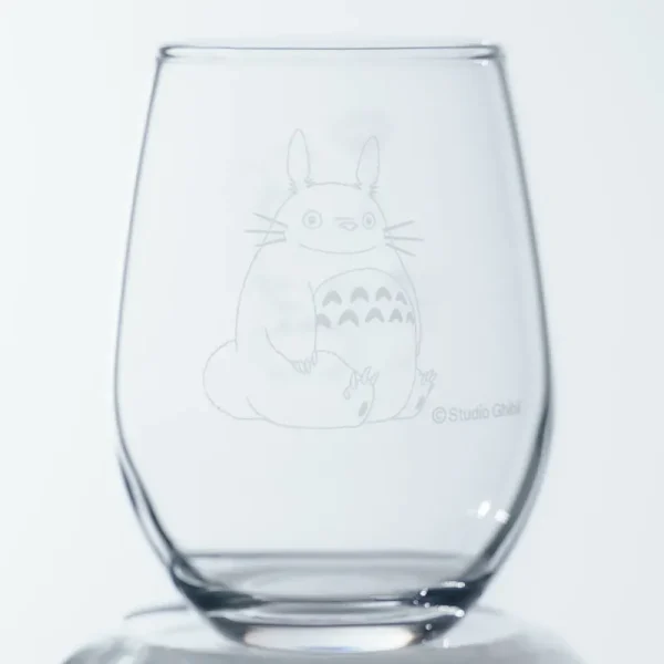 New Verre gravé Totoro et trèfle blanc - Mon Voisin Totoro Cuisine Et Table