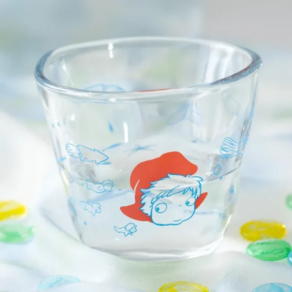 Shop Verre transparent Ponyo sous la mer - Ponyo sur la falaise Cuisine Et Table