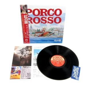 Clearance Vinyle Soundbook édition limitée livret 4 p - Porco Rosso Culture